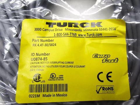 TURCK RK4.4T-30/S824