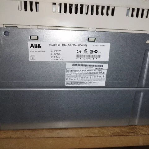 ABB ACS850-04-030A-5 + E200 + J400 + K473