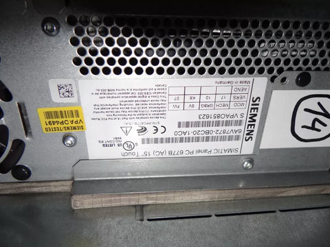 Siemens Simatic Panel PC 677B 6AV7872-0BC20-1AC0