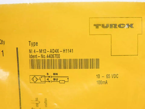 TURCK NI4-M12-AD4X -H1141