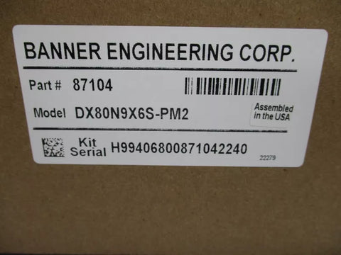 BANNER ENGINEERING DX80N9X6S-PM2