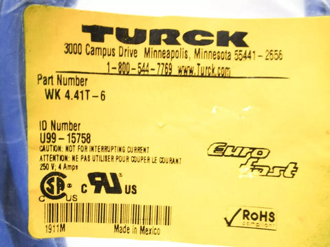 TURCK WK4.41T-6