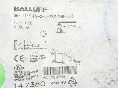 Balluff BMF315K-PS-C-2-SA2-S49-00.3