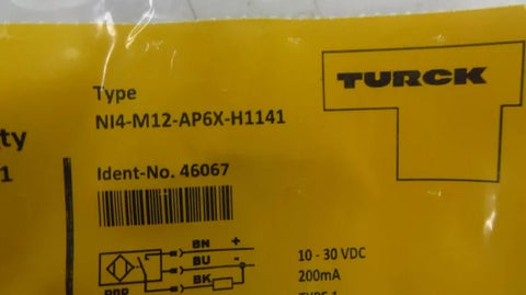 TURCK NI4-M12-AP6X-H1141