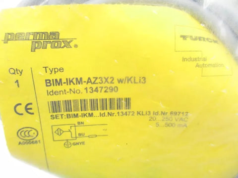 TURCK BIM-IKM-AZ3X2W/KLI3