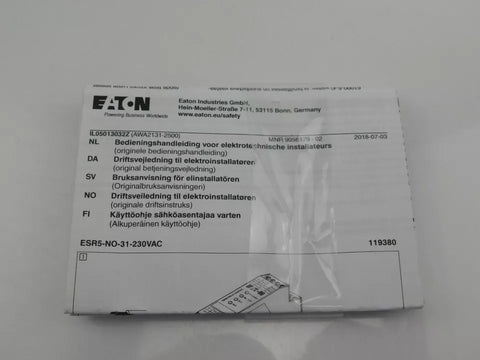 EATON ESR5-NO-31-230VAC