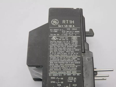 GENERAL ELECTRIC RT1H