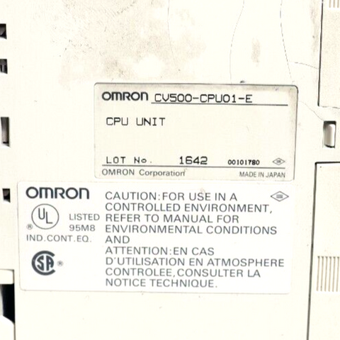 Omron CV500-CPU01-E