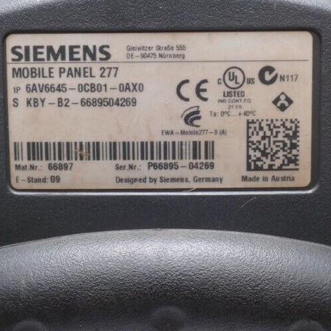Siemens 6AV6645-0CB01-0AX0