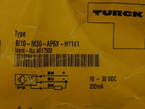 TURCK BI10-M30-AP6X-H1141