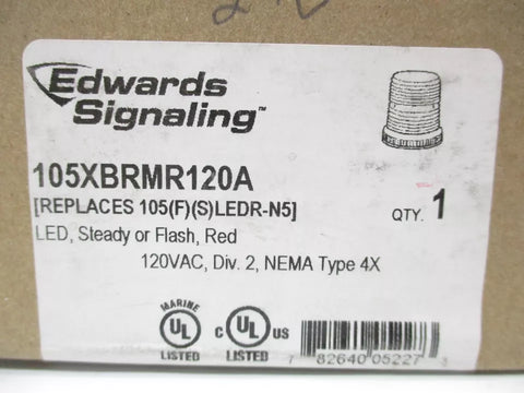 EDWARDS SIGNALING 105XBRMR120A