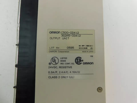 OMRON CV500-0D412