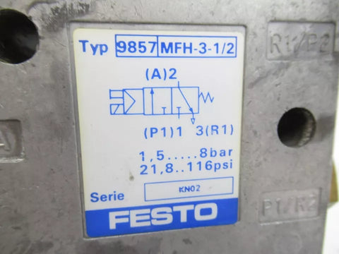 FESTO 9857-MFH-3-1/2