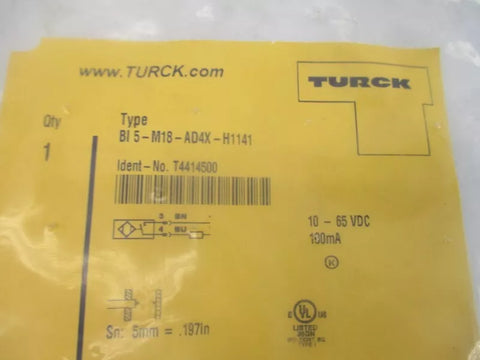 TURCK BI5-M18-AD4X-H1141