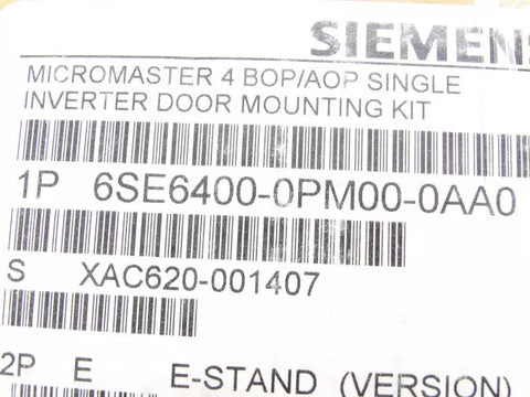 SIEMENS 6SE6400-0PM00-0AA0