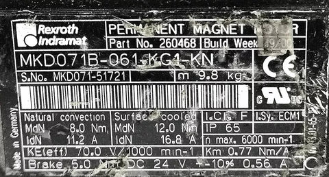 Rexroth MKD071B-061-KG4-KN