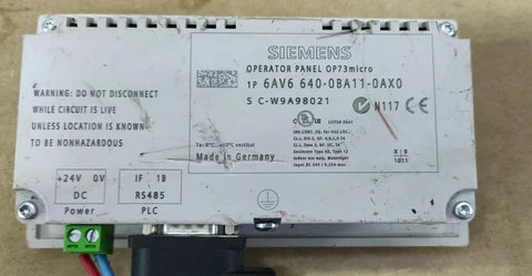 SIEMENS 640-0BA11-0AX0