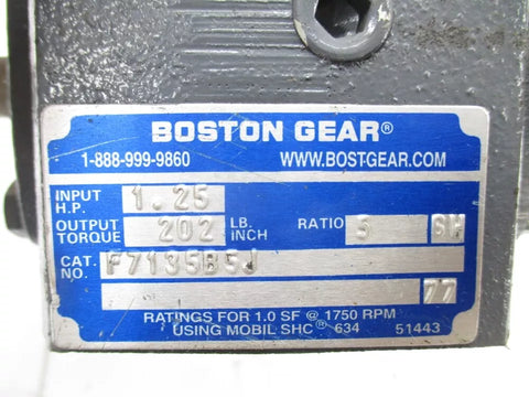 BOSTON GEAR F713-5-B5-J