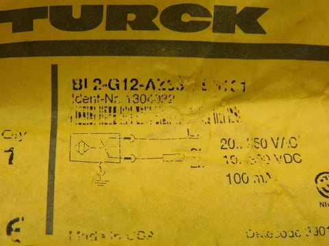 TURCK BI2-G12-AZ33X-B3131