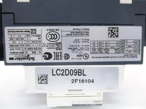 SCHNEIDER ELECTRIC LC2D09BL