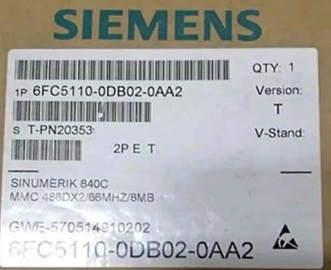 SIEMENS 6FC5110-0DB02-0AA2