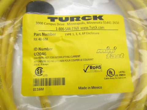 TURCK RK40-6M