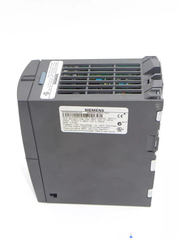 Siemens 6SE6420-2BA13- 7AA1 Micromaster 420 0.37Kw