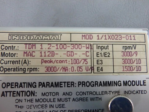 INDRAMAT MOD1/1X023-011