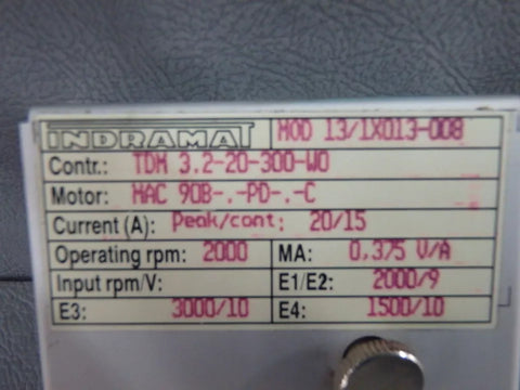 INDRAMAT MOD13/1X013-008