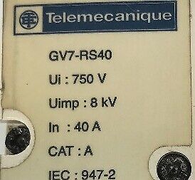 TELEMECANIQUE  GV7-RS40