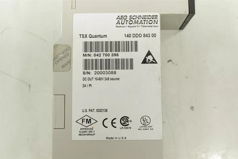 SCHNEIDER ELECTRIC 140DDO84300