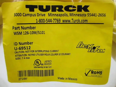 TURCK WSM126-10M/S101