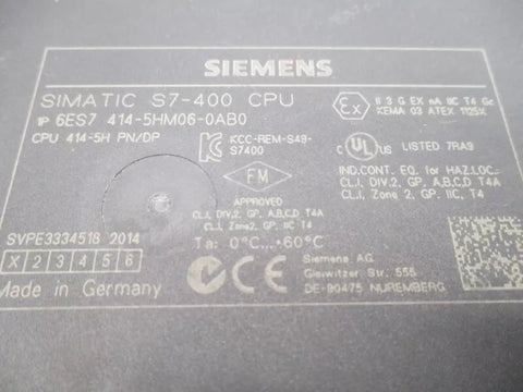 SIEMENS 6ES7414-5HM06-0AB0