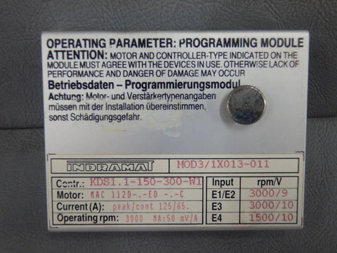 INDRAMAT  MOD3/1X013-011