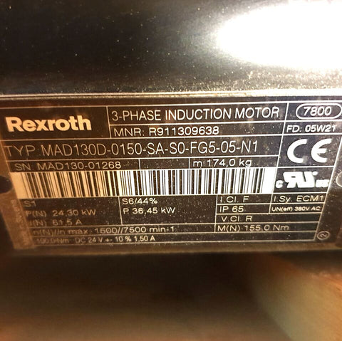 REXROTH MAD130D-0150-SA-S0-FG5-05-N1