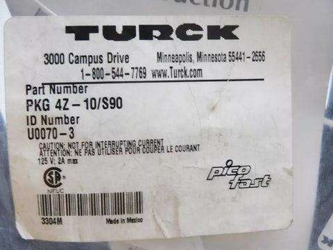 TURCK PKG4Z-10/S90