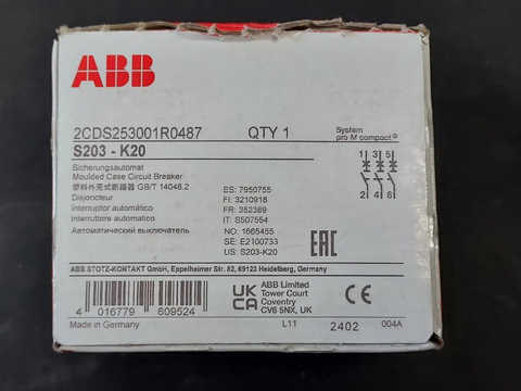 ABB  2CDS253001R0487