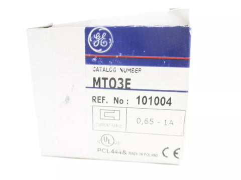 GENERAL ELECTRIC MT03E