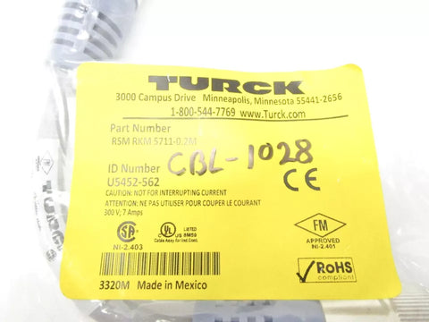 TURCK RSMRKM5711-0.2M