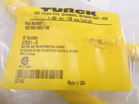 TURCK RSVRKV492A-3M