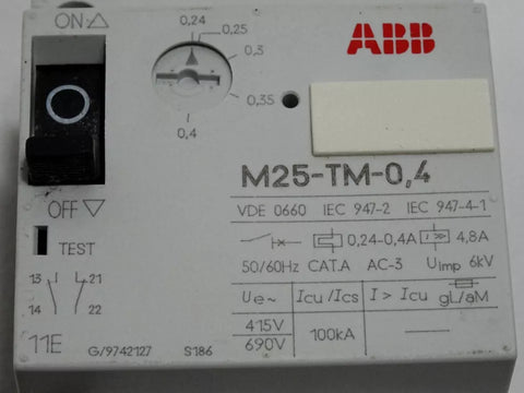 ABB  M25-TM-0.4