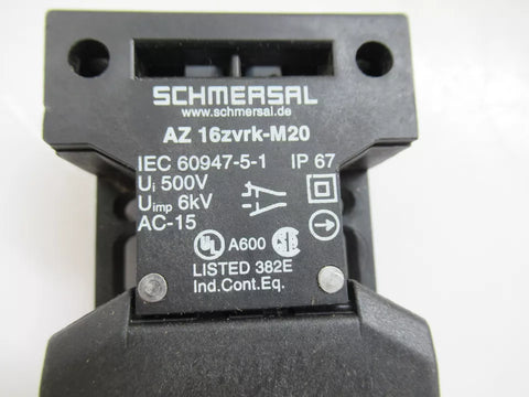 SCHMERSAL AZ-16-ZVRK-M20