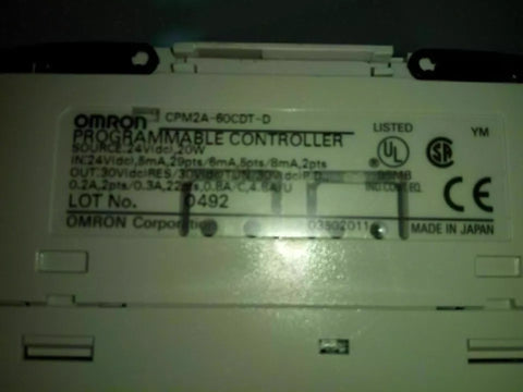 OMRON CPM2A-60CDT-D