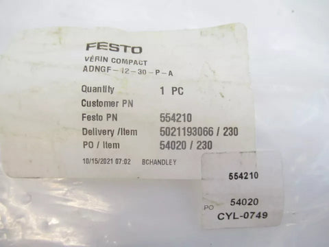 FESTO ADNGF-12-30-P-A