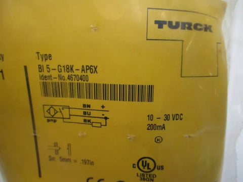 TURCK BI5-G18K-AP6X