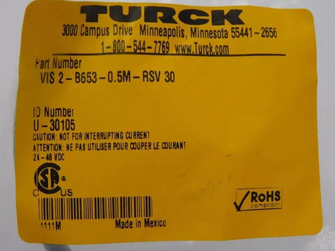 TURCK VIS2-B653-0.5M-RSV30