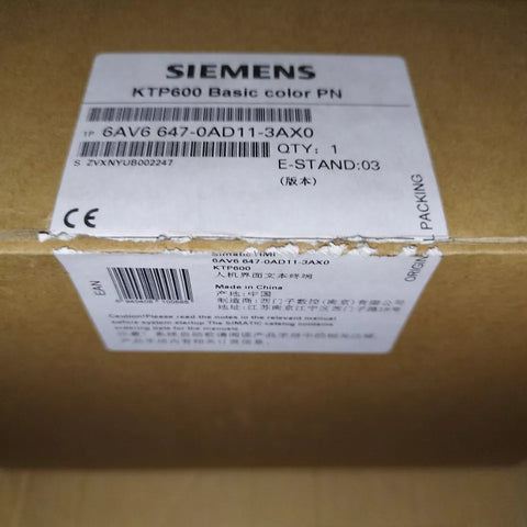 SIEMENS 6AV6 647-0AD11-3AX0