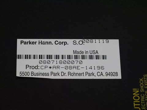 Parker CP*AR-08AE-14196