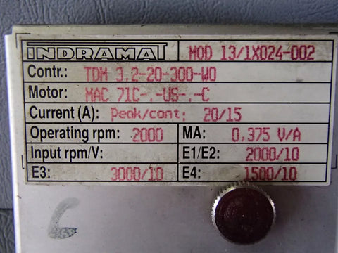 INDRAMAT MOD13/1X024-002