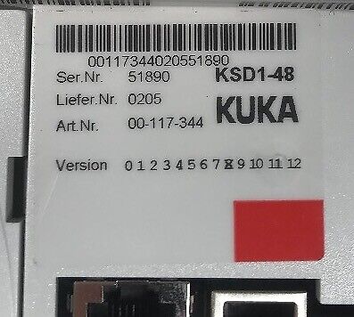 KUKA KSD1-48 00-117-344